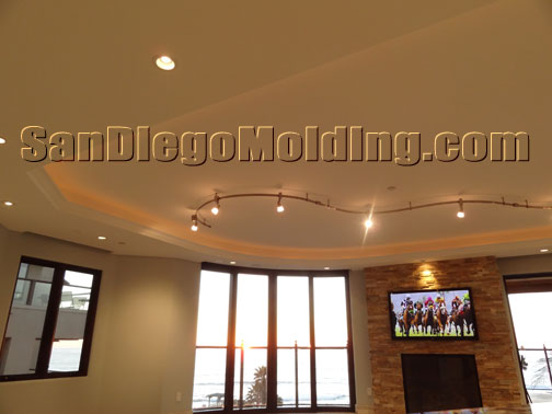 oval and round walls / Flexible molding